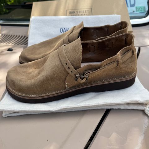 Oak Street Bootmakers Country Loafer in Horween Natural Chromexcel Roughout