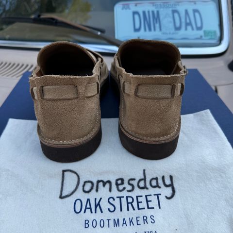 Oak Street Bootmakers Country Loafer in Horween Natural Chromexcel Roughout