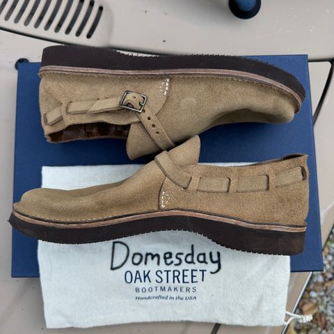 Oak Street Bootmakers Country Loafer in Horween Natural Chromexcel Roughout