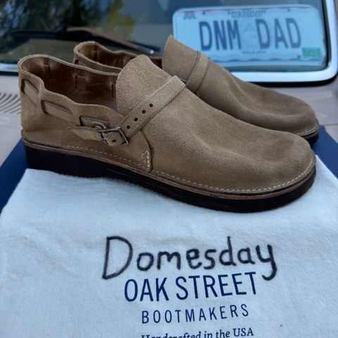 Oak Street Bootmakers Country Loafer in Horween Natural Chromexcel Roughout