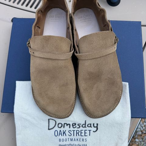 Oak Street Bootmakers Country Loafer in Horween Natural Chromexcel Roughout