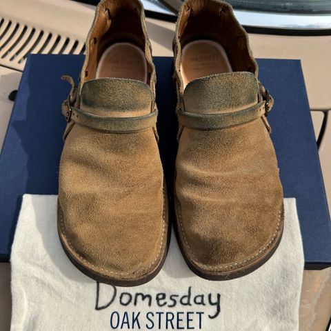 Oak Street Bootmakers Country Loafer in Horween Natural Chromexcel Roughout