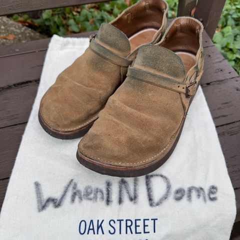 Oak Street Bootmakers Country Loafer in Horween Natural Chromexcel Roughout