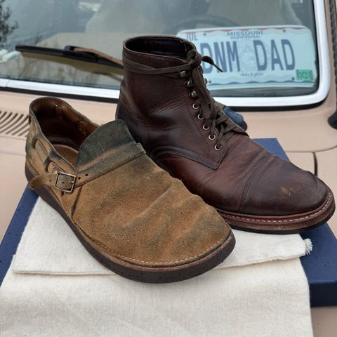 Search result thumbnail of Oak Street Bootmakers Country Loafer in Horween Natural Chromexcel Roughout