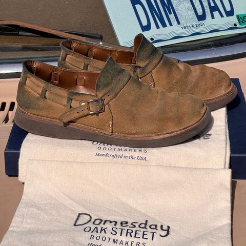 Oak Street Bootmakers Country Loafer in Horween Natural Chromexcel Roughout