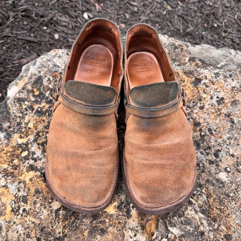 Oak Street Bootmakers Country Loafer in Horween Natural Chromexcel Roughout