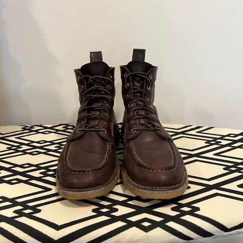 View photo of Red Wing Weekender Canvas Moc in Unlisted Leather