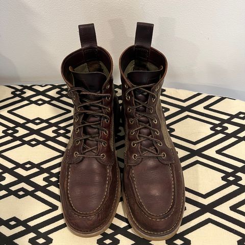 View photo of Red Wing Weekender Canvas Moc in Unlisted Leather