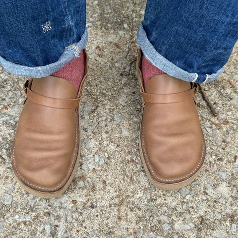 Oak Street Bootmakers Country Loafer in Horween Natural Chromexcel