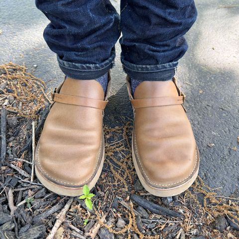 Oak Street Bootmakers Country Loafer in Horween Natural Chromexcel