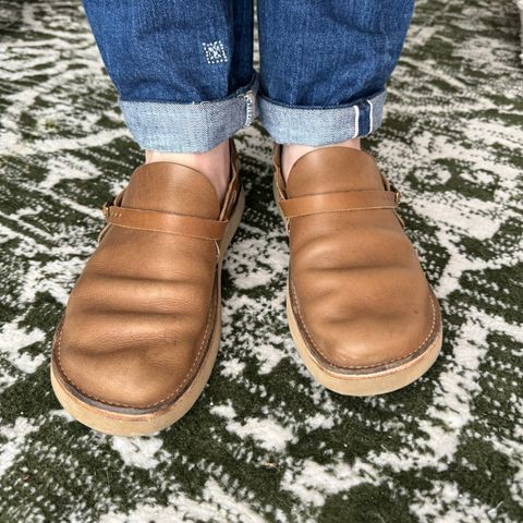 Oak Street Bootmakers Country Loafer in Horween Natural Chromexcel