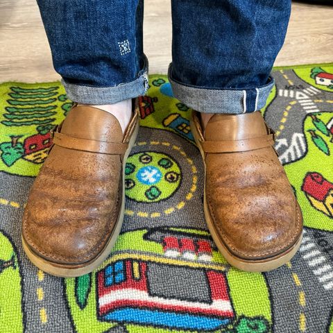 Oak Street Bootmakers Country Loafer in Horween Natural Chromexcel