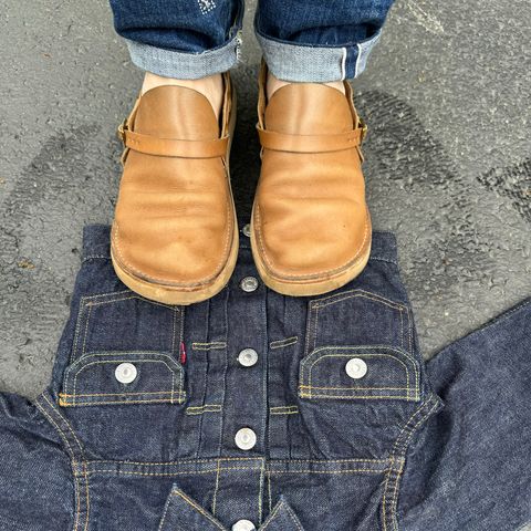 Oak Street Bootmakers Country Loafer in Horween Natural Chromexcel