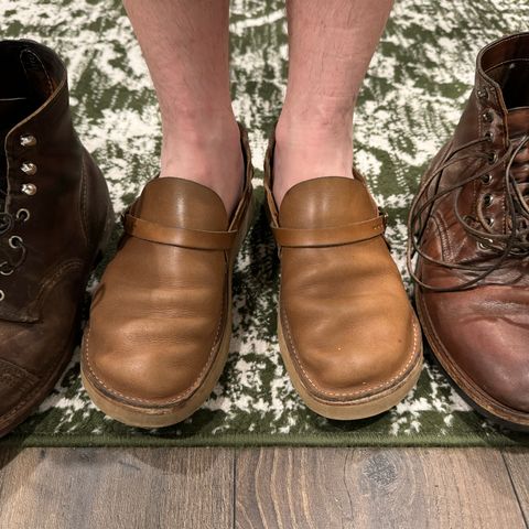 Oak Street Bootmakers Country Loafer in Horween Natural Chromexcel