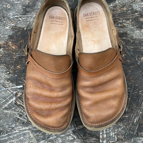 Oak Street Bootmakers Country Loafer in Horween Natural Chromexcel