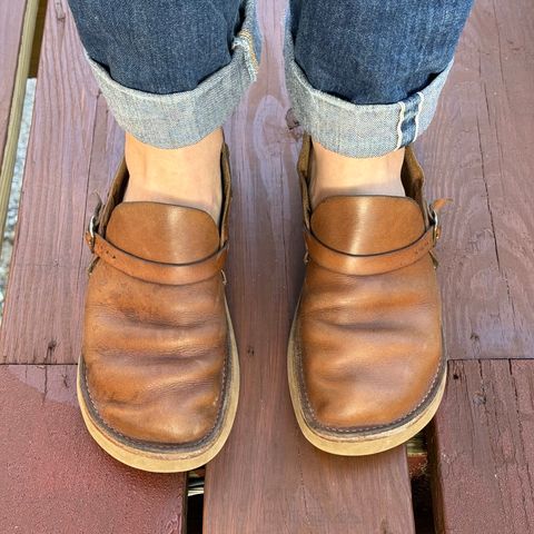 Oak Street Bootmakers Country Loafer in Horween Natural Chromexcel