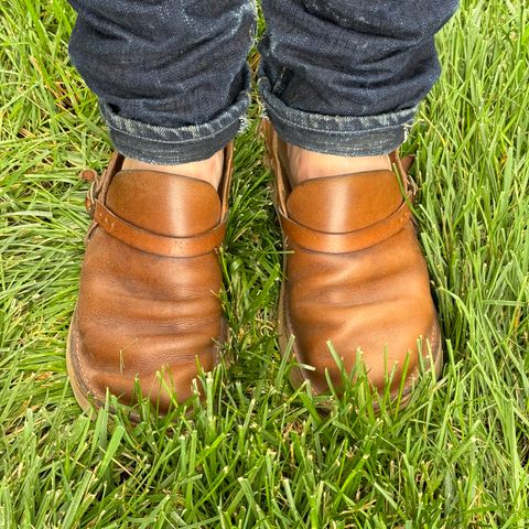 Oak Street Bootmakers Country Loafer in Horween Natural Chromexcel