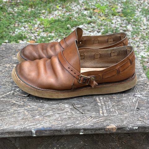 Oak Street Bootmakers Country Loafer in Horween Natural Chromexcel
