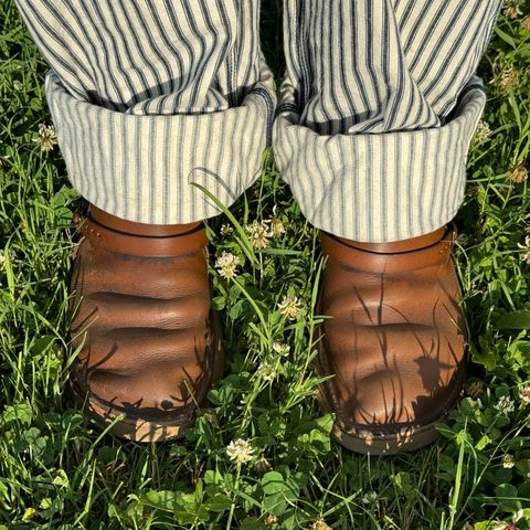 Oak Street Bootmakers Country Loafer in Horween Natural Chromexcel