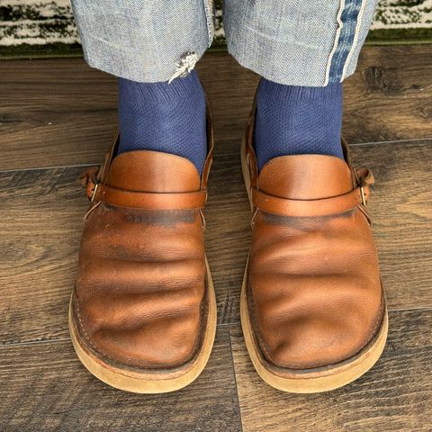 Oak Street Bootmakers Country Loafer in Horween Natural Chromexcel