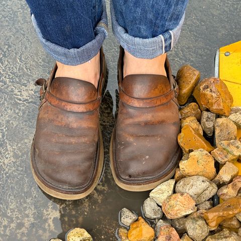 Oak Street Bootmakers Country Loafer in Horween Natural Chromexcel