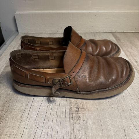 View photo of Oak Street Bootmakers Country Loafer in Horween Natural Chromexcel