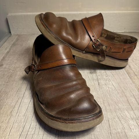 View photo of Oak Street Bootmakers Country Loafer in Horween Natural Chromexcel