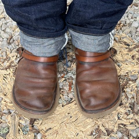 View photo of Oak Street Bootmakers Country Loafer in Horween Natural Chromexcel