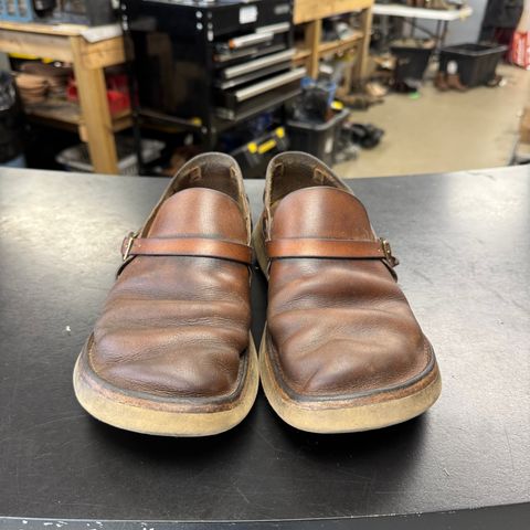 View photo of Oak Street Bootmakers Country Loafer in Horween Natural Chromexcel