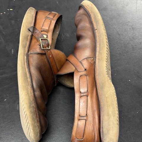 View photo of Oak Street Bootmakers Country Loafer in Horween Natural Chromexcel