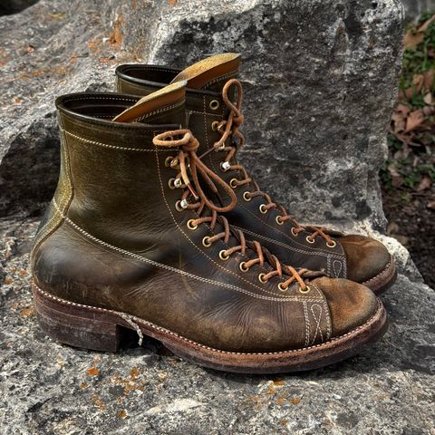 Fortis Harker Leather GMTO Wukong Monkey Boot in Badalassi Carlo Oliva Pueblo