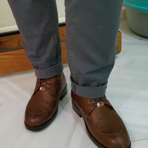 R.E. Craftsman Custom Split Toe in Unknown Leather