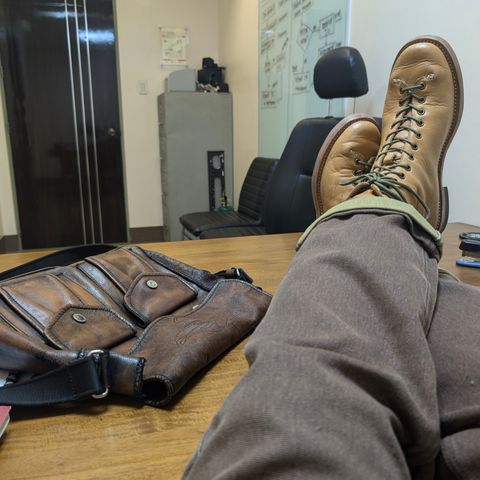Willie's Handmade Boots Monkey Boot in Horween Moc Latigo
