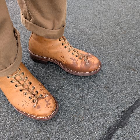 Willie's Handmade Boots Monkey Boot in Horween Moc Latigo