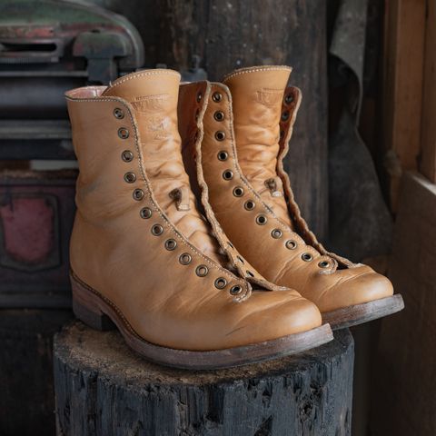 Willie's Handmade Boots Monkey Boot in Horween Moc Latigo