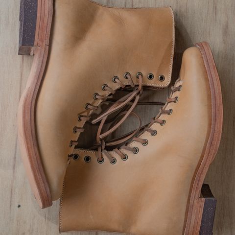 Willie's Handmade Boots Monkey Boot in Horween Moc Latigo
