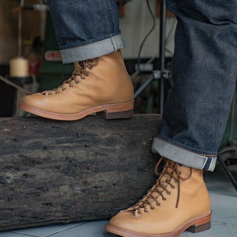 Willie's Handmade Boots Monkey Boot in Horween Moc Latigo