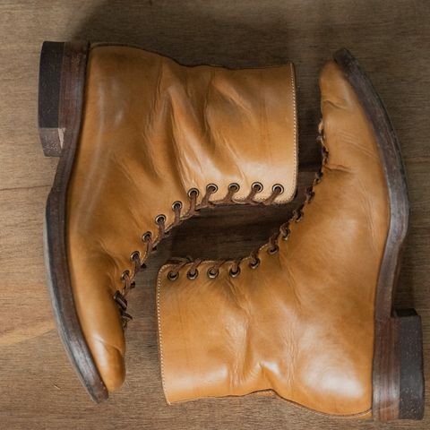 Willie's Handmade Boots Monkey Boot in Horween Moc Latigo