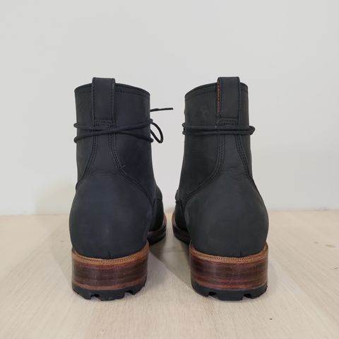 Black Wing Shoes Charcoal Crazy Horse in Charcoal Crazy Horse