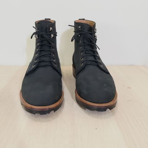 Black Wing Shoes Charcoal Crazy Horse in Charcoal Crazy Horse