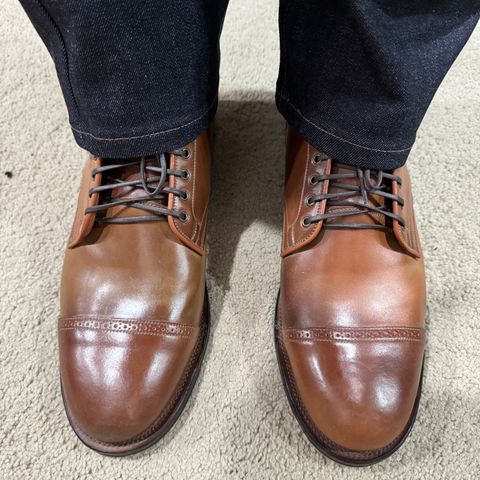 Search result thumbnail of Viberg Service Boot BCT in Horween Whiskey Dip Dye Shell Cordovan