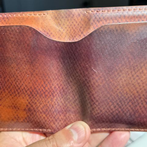 View photo of Ashland Leather Tony The Ant in Horween Marbled Hatchgrain Col 8