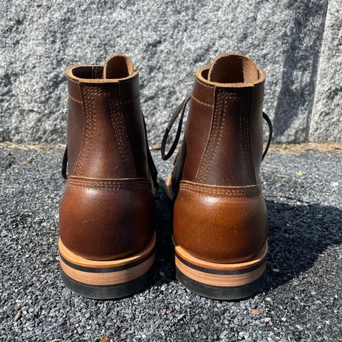 View photo of White's MP-Sherman Toe Cap in Horween Cinnamon Waxed Flesh