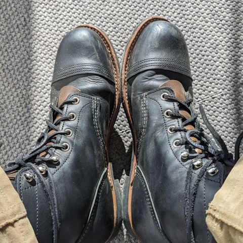 Red Wing Iron Ranger in S.B. Foot Black Harness