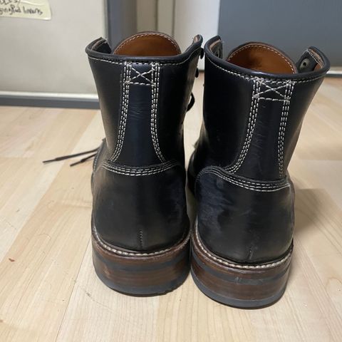 Caswell Lisbon in Horween Black Chromexcel