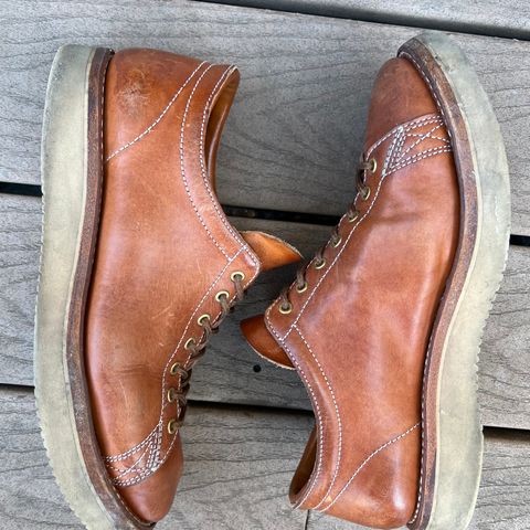 View photo of Zerrows Boneakers Low in Light Brown Douglas