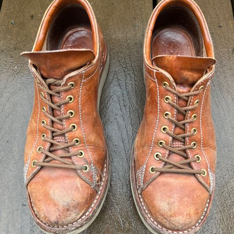 View photo of Zerrows Boneakers Low in Light Brown Douglas