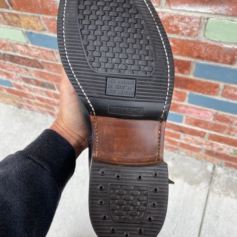 Mister Freedom Road Champ in Black Veg-Tanned Cowhide