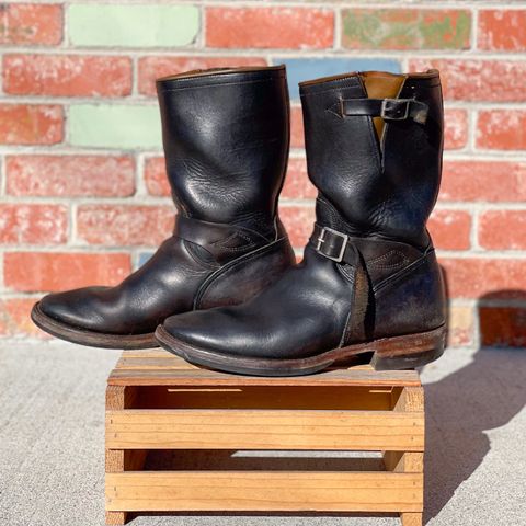 Mister Freedom Road Champ in Black Veg-Tanned Cowhide