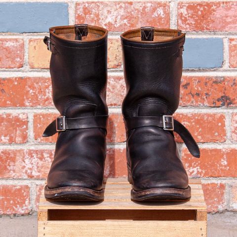 Mister Freedom Road Champ in Black Veg-Tanned Cowhide